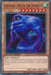 Cloudian - Eye of the Typhoon - Speed Duel GX: Duelists of Shadows - YuGiOh card
