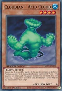 Cloudian - Acid Cloud - Speed Duel GX: Duelists of Shadows - YuGiOh card