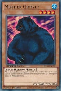 Mother Grizzly - Speed Duel GX: Duelists of Shadows - YuGiOh card