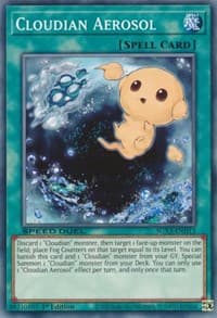 Cloudian Aerosol - Speed Duel GX: Duelists of Shadows - YuGiOh card