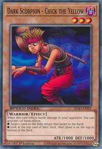 Dark Scorpion - Chick the Yellow - Speed Duel GX: Duelists of Shadows - YuGiOh card
