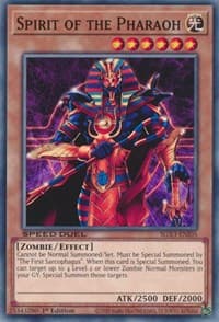 Spirit of the Pharaoh - Speed Duel GX: Duelists of Shadows - YuGiOh card