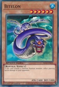 Bitelon - Speed Duel GX: Duelists of Shadows - YuGiOh card