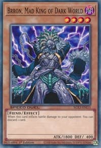Brron, Mad King of Dark World - Speed Duel GX: Duelists of Shadows - YuGiOh card