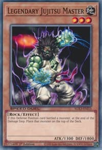 Legendary Jujitsu Master - Speed Duel GX: Duelists of Shadows - YuGiOh card