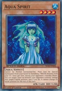 Aqua Spirit - Speed Duel GX: Duelists of Shadows - YuGiOh card