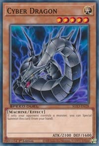 Cyber Dragon - Speed Duel GX: Duelists of Shadows - YuGiOh card
