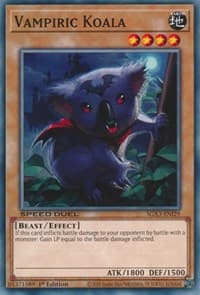 Vampiric Koala - Speed Duel GX: Duelists of Shadows - YuGiOh card