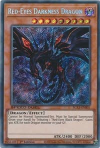 Red-Eyes Darkness Dragon (Secret Rare) - Speed Duel GX: Duelists of Shadows - YuGiOh card