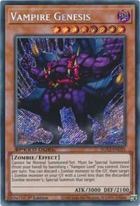 Vampire Genesis (Secret Rare) - Speed Duel GX: Duelists of Shadows - YuGiOh card
