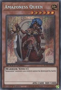 Amazoness Queen (Secret Rare) - Speed Duel GX: Duelists of Shadows - YuGiOh card