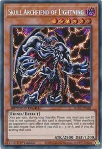 Skull Archfiend of Lightning (Secret Rare) - Speed Duel GX: Duelists of Shadows - YuGiOh card