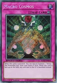 Macro Cosmos (Secret Rare) - Speed Duel GX: Duelists of Shadows - YuGiOh card