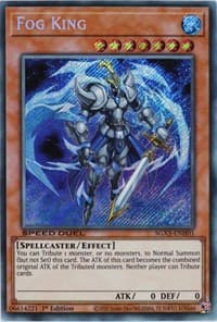 Fog King (Secret Rare) - Speed Duel GX: Duelists of Shadows - YuGiOh card