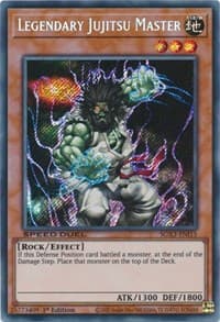 Legendary Jujitsu Master (Secret Rare) - Speed Duel GX: Duelists of Shadows - YuGiOh card