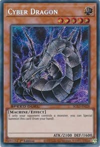 Cyber Dragon (Secret Rare) - Speed Duel GX: Duelists of Shadows - YuGiOh card