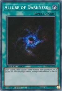 Allure of Darkness (Secret Rare) - Speed Duel GX: Duelists of Shadows - YuGiOh card