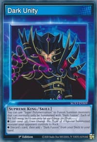 Dark Unity - Speed Duel GX: Duelists of Shadows - YuGiOh card
