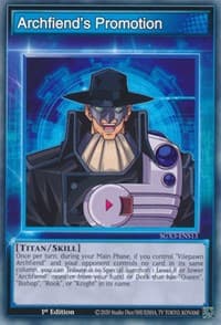 Archfiend's Promotion - Speed Duel GX: Duelists of Shadows - YuGiOh card