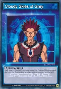 Cloudy Skies of Grey - Speed Duel GX: Duelists of Shadows - YuGiOh card
