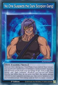 No One Suspects the Dark Scorpion Gang! - Speed Duel GX: Duelists of Shadows - YuGiOh card