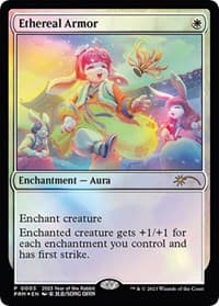 Ethereal Armor (Year of the Rabbit 2023) - Unique and Miscellaneous Promos - Magic: The Gathering card