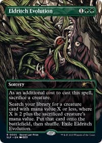 Eldritch Evolution - Secret Lair Showdown - Magic: The Gathering card
