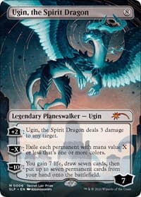 Ugin, the Spirit Dragon - Secret Lair Showdown - Magic: The Gathering card