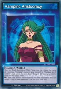 Vampiric Aristocracy - Speed Duel GX: Duelists of Shadows - YuGiOh card