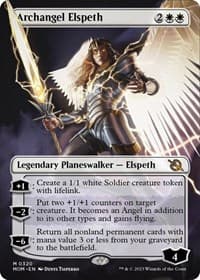 Archangel Elspeth (Borderless) - March of the Machine - Magic: The Gathering card