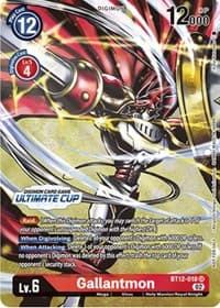 Gallantmon (Ultimate Cup) - Across Time - Digimon Card Game card