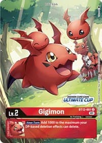 Gigimon (Ultimate Cup) - Across Time - Digimon Card Game card