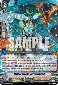 Mythic Snake, Jormungand - V Promo Cards - Cardfight Vanguard card
