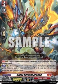 Ardor Hatchet Dragon (200) - D Promo Cards - Cardfight Vanguard card