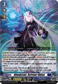 Almajestar, Astroea=Unica - D-BT09: Dragontree Invasion - Cardfight Vanguard card