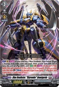 Blue Deathster, "Skyrender" Avantgarda - D-BT09: Dragontree Invasion - Cardfight Vanguard card