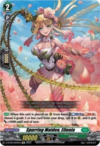Spurring Maiden, Ellenia - D-BT09: Dragontree Invasion - Cardfight Vanguard card