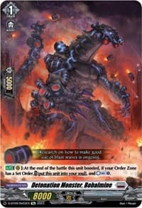Detonation Monster, Bobalmine - D-BT09: Dragontree Invasion - Cardfight Vanguard card