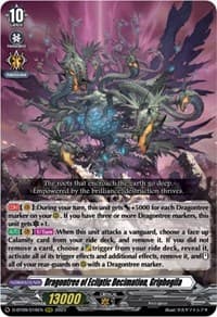 Dragontree of Ecliptic Decimation, Griphogila - D-BT09: Dragontree Invasion - Cardfight Vanguard card