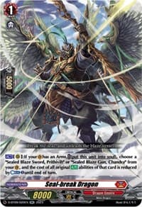 Seal-break Dragon - D-BT09: Dragontree Invasion - Cardfight Vanguard card