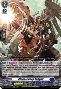 Clean-sweep Dragon - D-BT09: Dragontree Invasion - Cardfight Vanguard card