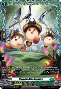 Burrow Mushrooms (FR) - D-BT09: Dragontree Invasion - Cardfight Vanguard card