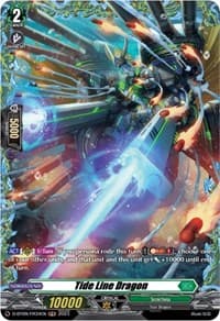 Tide Line Dragon (FR) - D-BT09: Dragontree Invasion - Cardfight Vanguard card