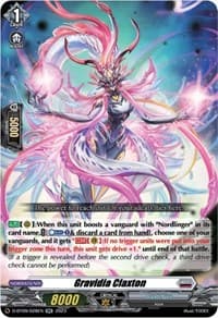 Gravidia Claxton - D-BT09: Dragontree Invasion - Cardfight Vanguard card