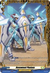 Renowned Phalanx (FR) - D-BT09: Dragontree Invasion - Cardfight Vanguard card