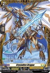 Crystallize Dragon (FR) - D-BT09: Dragontree Invasion - Cardfight Vanguard card
