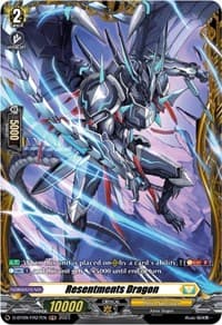 Resentments Dragon (FR) - D-BT09: Dragontree Invasion - Cardfight Vanguard card
