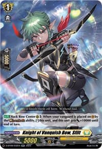 Knight of Vanquish Bow, Sfilt - D-BT09: Dragontree Invasion - Cardfight Vanguard card
