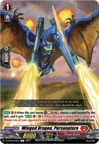 Winged Dragon, Pursueptera - D-BT09: Dragontree Invasion - Cardfight Vanguard card