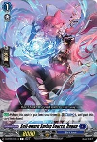Self-aware Spring Source, Uaqua - D-BT09: Dragontree Invasion - Cardfight Vanguard card